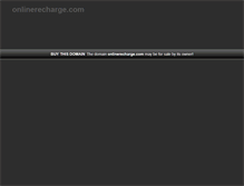 Tablet Screenshot of onlinerecharge.com